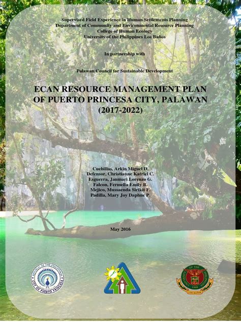 city government of puerto princesa contact number|ECAN RESOURCE MANAGEMENT PLAN OF PUERTO PRINCESA CITY, P.
